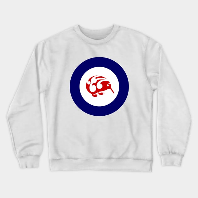 Kiwi Air Force Roundel Crewneck Sweatshirt by mailboxdisco